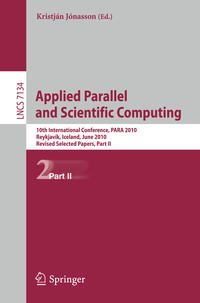Vorderes Coverbild Applied Parallel and Scientific Computing
