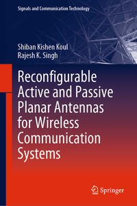 Vorderes Coverbild Reconfigurable Active and Passive Planar Antennas for Wireless Communication Systems