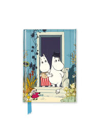 Vorderes Coverbild Premium Notizbuch DIN A6: Tove Jansson, Die Mumins an der Riviera