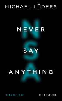 Vorderes Coverbild Never Say Anything