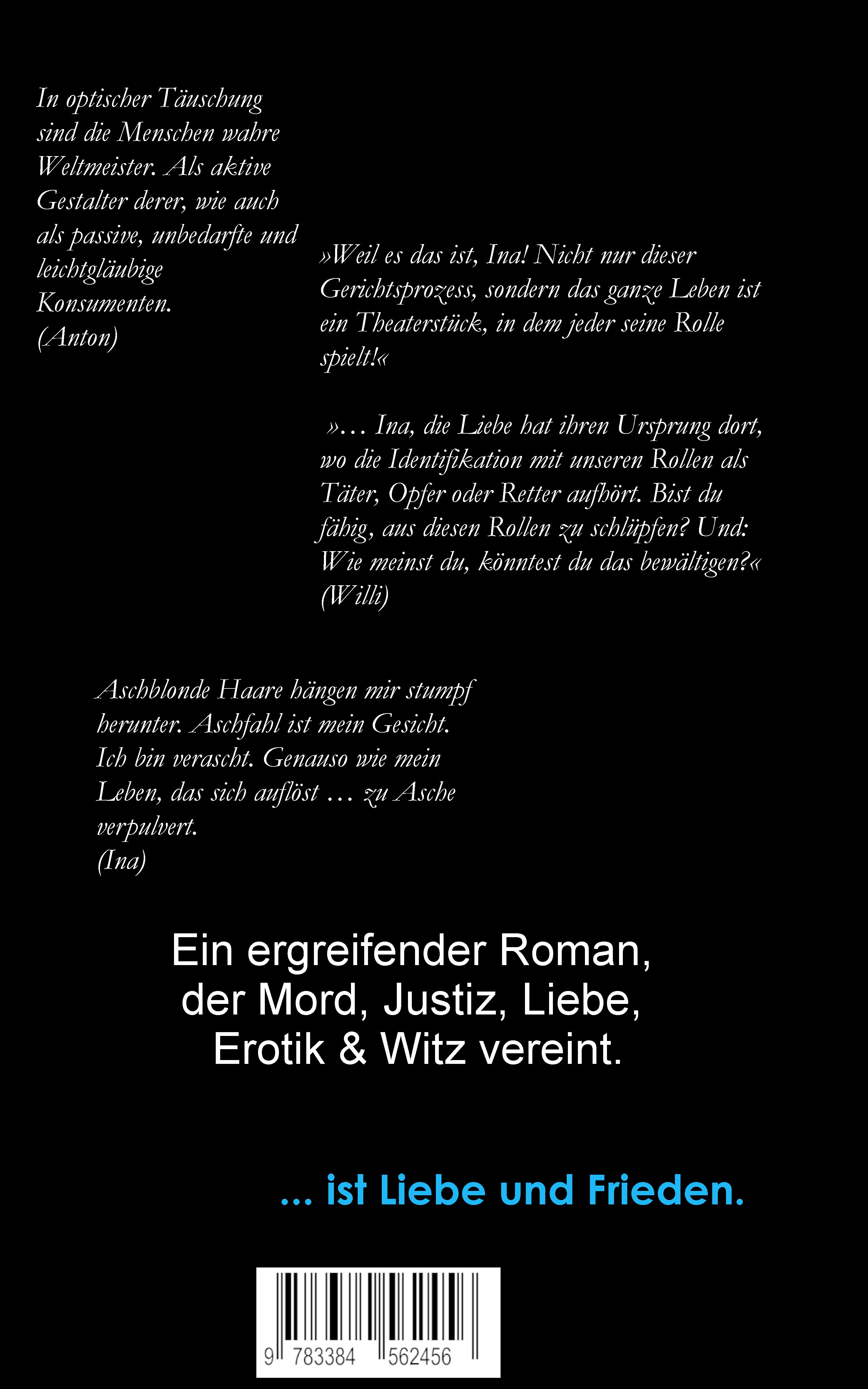 Rückseitencover Jenseits der Blendung