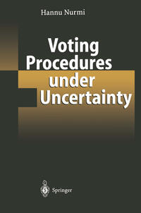 Vorderes Coverbild Voting Procedures under Uncertainty