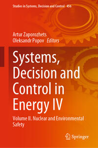 Vorderes Coverbild Systems, Decision and Control in Energy IV