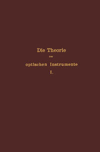 Vorderes Coverbild Die Theorie der optischen Instrumente