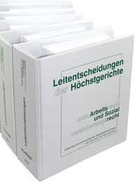 Vorderes Coverbild Leitentscheidungen der Höchstgerichte zum Arbeitsrecht und Sozialversicherungsrecht