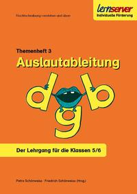 Vorderes Coverbild Lernserver-Themenheft 3: Auslautableitung