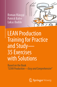 Vorderes Coverbild LEAN Production Training for Practice and Study - 35 Exercises with Solutions