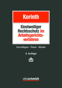 Vorderes Coverbild Einstweiliger Rechtsschutz im Arbeitsgerichtsverfahren