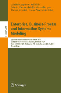 Vorderes Coverbild Enterprise, Business-Process and Information Systems Modeling