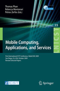 Vorderes Coverbild Mobile Computing, Applications, and Services