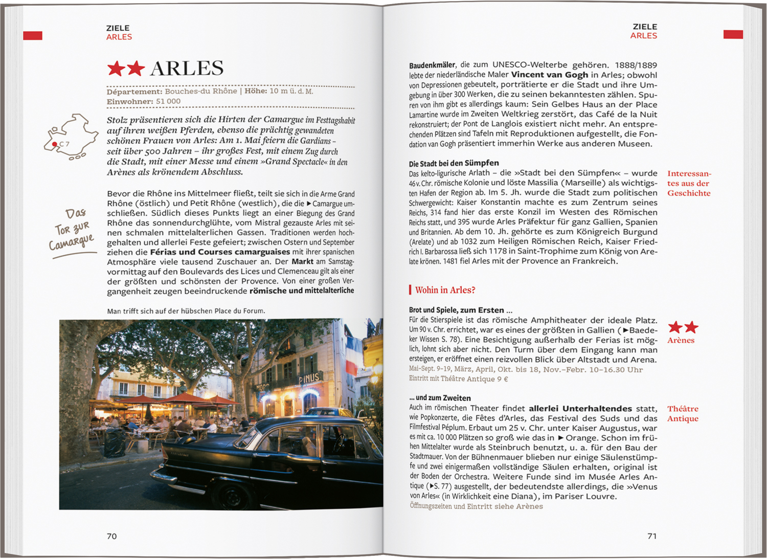 Beispielinhalt (Bild) Baedeker Reiseführer Provence, Côte d'Azur