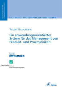 Vorderes Coverbild Ein anwendungsorientiertes System für das Management von Produkt- und Prozessrisiken