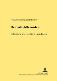 Vorderes Coverbild Der Rote Adlerorden
