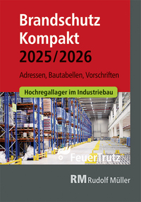 Vorderes Coverbild Brandschutz Kompakt 2025/2026