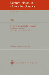 Vorderes Coverbild Programs as Data Objects