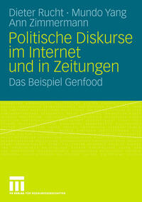 Vorderes Coverbild Politische Diskurse im Internet und in Zeitungen
