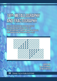Vorderes Coverbild 18th Metallography and Fractography
