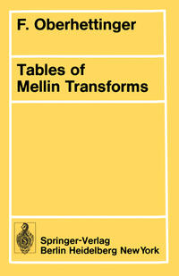 Vorderes Coverbild Tables of Mellin Transforms