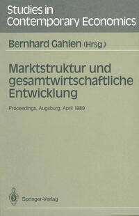 Vorderes Coverbild Marktstruktur und gesamtwirtschaftliche Entwicklung