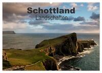 Vorderes Coverbild Schottland Landschaften (Wandkalender 2025 DIN A2 quer), CALVENDO Monatskalender