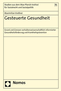 Vorderes Coverbild Gesteuerte Gesundheit