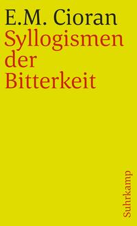 Vorderes Coverbild Syllogismen der Bitterkeit
