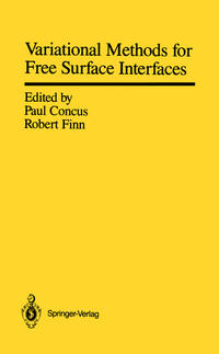Vorderes Coverbild Variational Methods for Free Surface Interfaces
