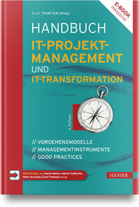 Vorderes Coverbild Handbuch IT-Projektmanagement und IT-Transformation