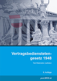 Vorderes Coverbild Vertragsbedienstetengesetz 1948