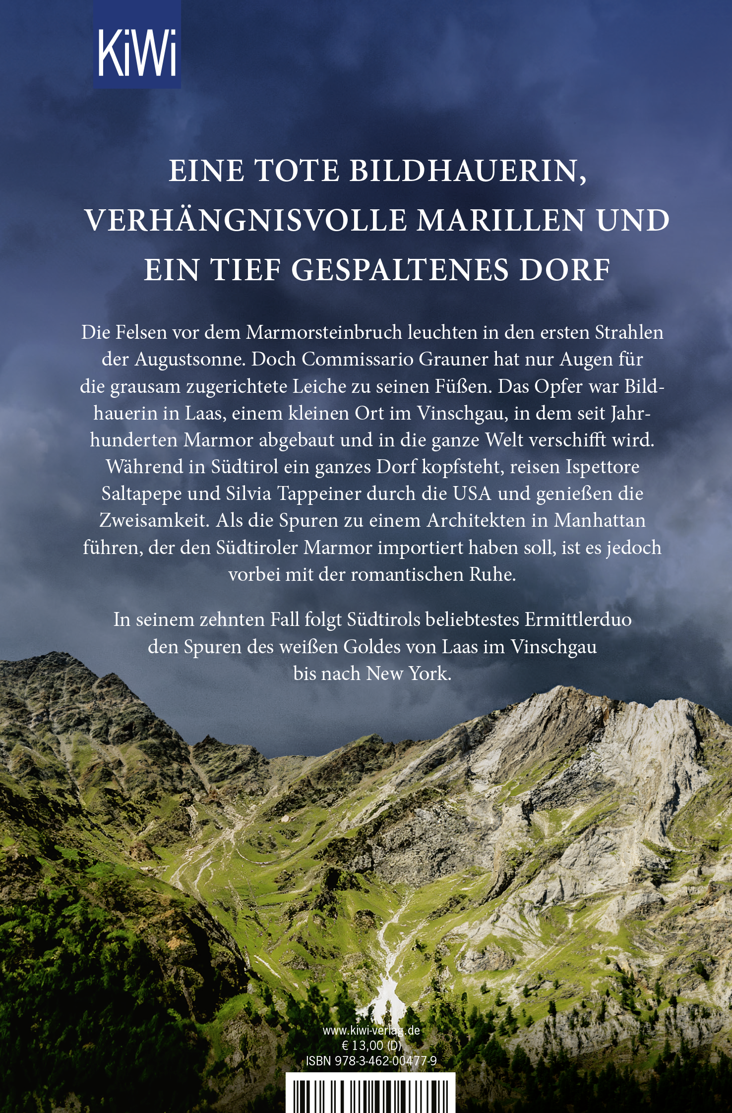 Rückseitencover Ein Schimmern am Berg