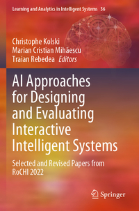 Vorderes Coverbild AI Approaches for Designing and Evaluating Interactive Intelligent Systems
