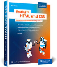 Vorderes Coverbild Einstieg in HTML und CSS
