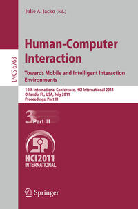 Vorderes Coverbild Human-Computer Interaction: Towards Mobile and Intelligent Interaction Environments