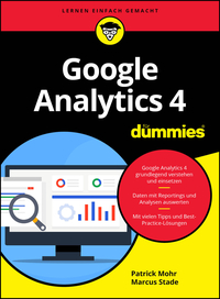 Vorderes Coverbild Google Analytics 4 für Dummies