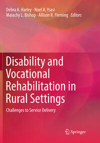 Vorderes Coverbild Disability and Vocational Rehabilitation in Rural Settings