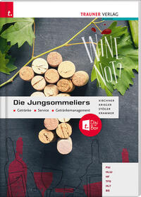 Vorderes Coverbild Die Jungsommeliers Getränke - Service - Getränkemanagement + TRAUNER-DigiBox