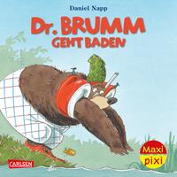 Vorderes Coverbild Maxi Pixi 372: VE 5: Dr. Brumm geht baden (5 Exemplare)