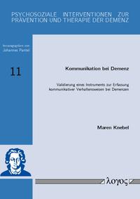 Vorderes Coverbild Kommunikation bei Demenz