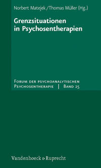 Vorderes Coverbild Grenzsituationen in Psychosentherapien