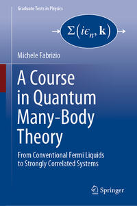 Vorderes Coverbild A Course in Quantum Many-Body Theory