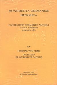 Vorderes Coverbild Hinkmar von Reims, Collectio de ecclesiis et capellis