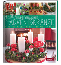 Vorderes Coverbild Selbst gemachte Adventskränze