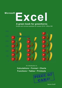 Vorderes Coverbild Excel - A green book for greenhorns