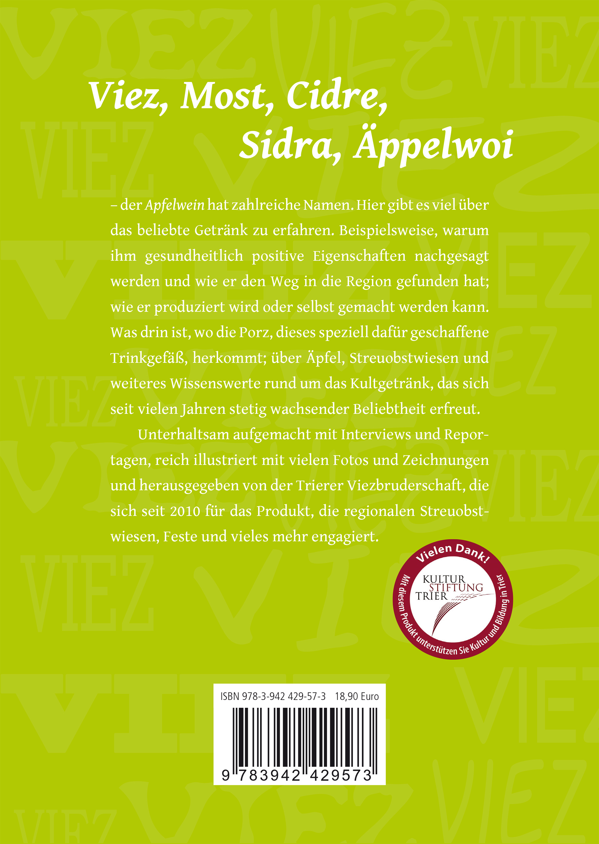 Rückseitencover Viez