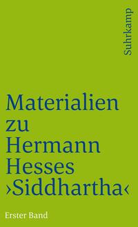 Vorderes Coverbild Materialien zu Hermann Hesses »Siddhartha«
