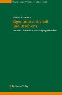 Vorderes Coverbild Eigentumsvorbehalt und Insolvenz