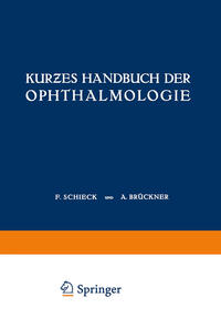 Vorderes Coverbild Kurzes Handbuch der Ophthalmologie