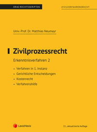 Vorderes Coverbild Zivilprozessrecht Erkenntnisverfahren 2 (Skriptum)