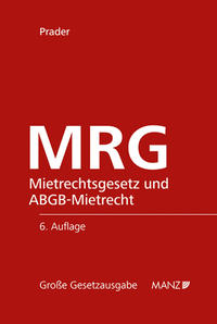 Vorderes Coverbild MRG - Mietrechtsgesetz und ABGB-Mietrecht