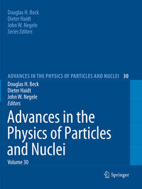 Vorderes Coverbild Advances in the Physics of Particles and Nuclei Volume 30